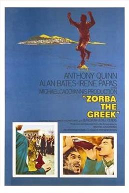 Zorba the Greek (1964) theatrical poster